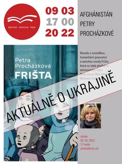 BESEDA S PETROU PROCHÁZKOVOU - Městská knihovna Písek