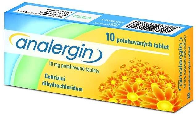Analergin 10 mg 10 tablet