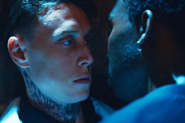Nathan Stewart Jarrett and George Mackay in 'Femme.'