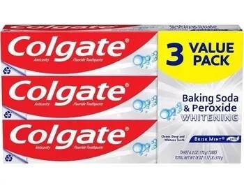Colgate Soda Peroxid Whitening 3 x 170 g.
