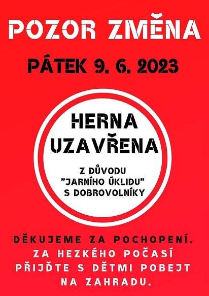 POZOR ZMĚNA !!! | Cesta pro rodinu