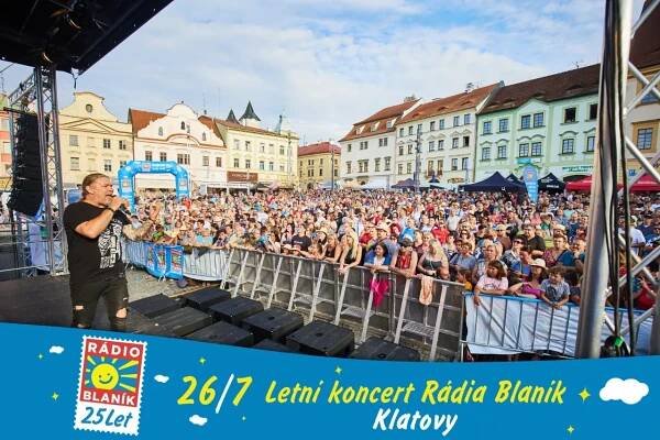 Těšte se už na Letní koncerty Rádia Blaník 2025! | Aktuálně | Rádio BLANÍK