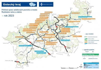 Přehled významných akcí v Ústeckém kraji pro rok 2023 - Ředitelství silnic a dálnic s. p. pro Ústecký kraj