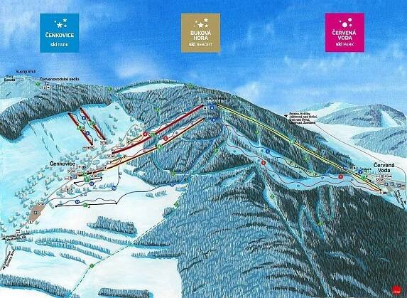 Ski areál - Červená Voda - foto 61