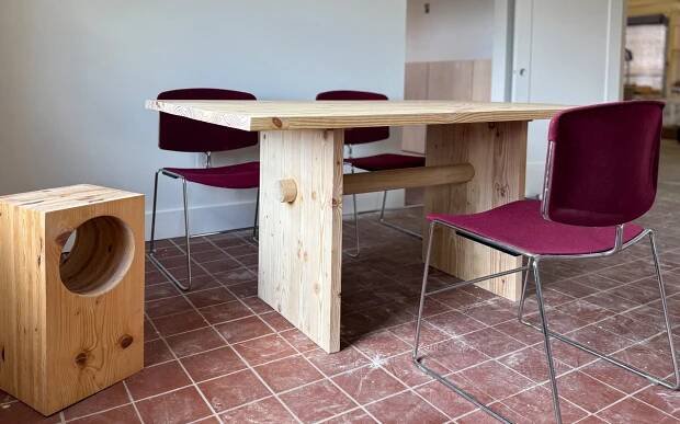 “Ace” Dining Table – Payne Gap Schoolhouse and Cemetery