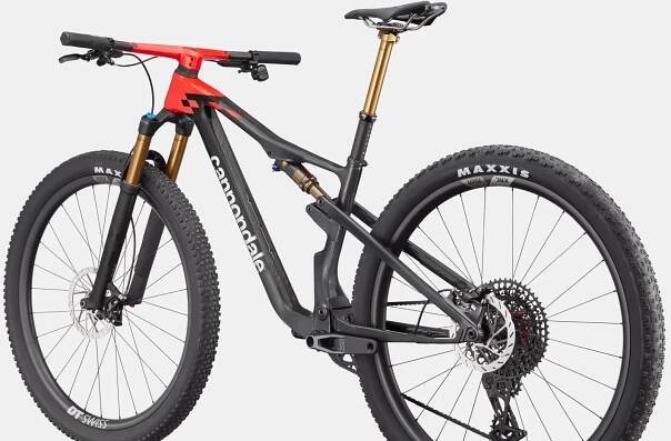 Celoodpružené horské kolo Cannondale Scalpel 29" Carbon 1 Lefty - rally red/raw carbon/brushed chrome - Ski a Bike Centrum