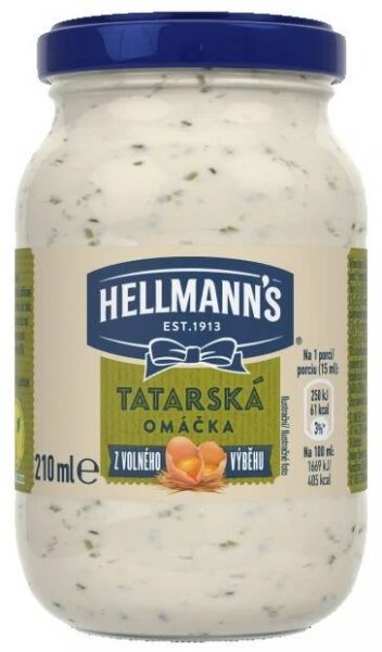 Hellmann's Tatarská omáčka 210ml