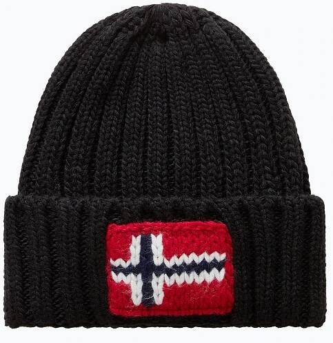Pánská čepice Napapijri F-Semiury black 041