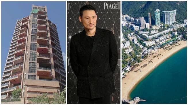 Singer Jacky Cheung’s luxury duplex in The Somerset in Repulse Bay, up for sale at HK$430 million, is just one of five properties he owns in the city. Photos: @dreampixels_hk/Instagram, hongkongcard.com, SCMP Archives