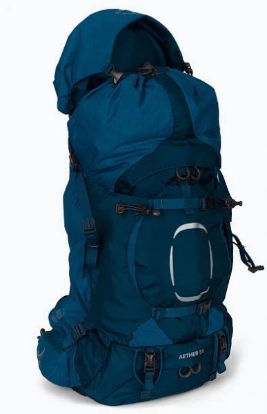 Pánský trekingový batoh Osprey Aether 55 l modrý 10002879