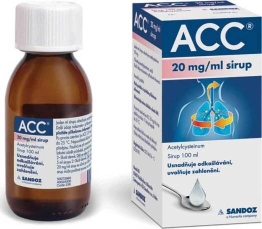 ACC sirup pro děti 100 ml