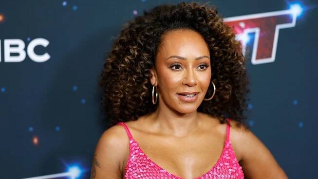 Mel B dazzles in red at her destination wedding with husband Rory McPhee