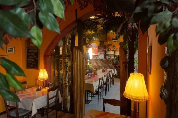Hotel Jordánek - restaurace, letní terasa / zahrádka - Opočno