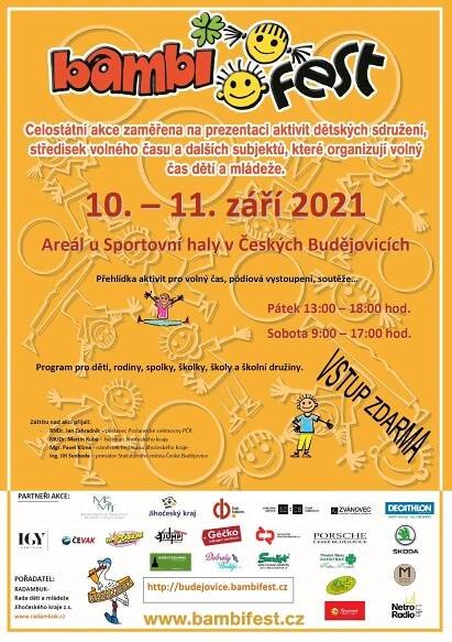 BAMBIFEST – Bamboška – Bambiriáda | Radambuk - Jihočeská rada dětí a mládeže