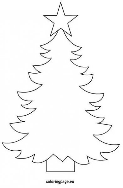 a christmas tree with three stars on it