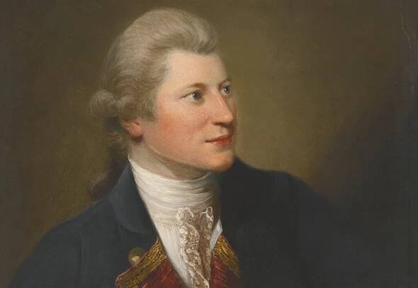 Portrait of James Macpherson by David Martin (1737-1798). 