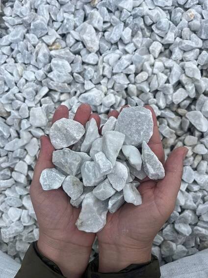 Mramorová Drť - Bianco Carrara 21/40 - Depo Javeko