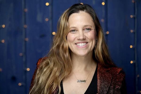 Heidi Ewing at an event for I Carry You with Me (2020)