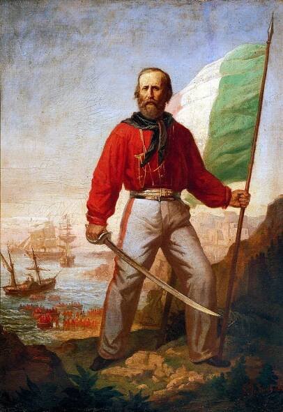 Giuseppe Garibaldi (1807-1882), par Gerolamo Induno.