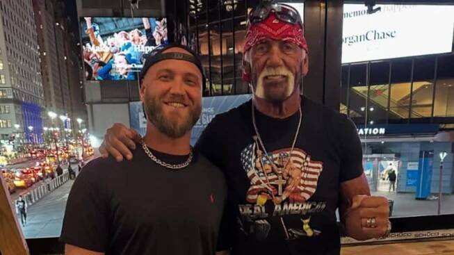 Hulk Hogan's Son Nick Hogan Appears on 'WWE Raw' for Tribute