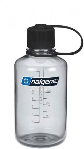 Nalgene - Láhev 16 oz Narrow Mouth Sustain - Závit 38 mm - 620 ml - Šedá