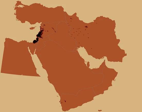 Mapping Israel’s expanding battlefronts across the Middle East