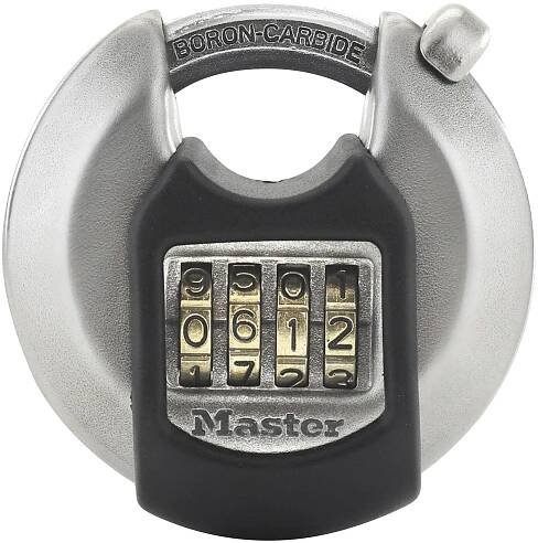 Master Lock P23615 visací zámek stříbrná, černá