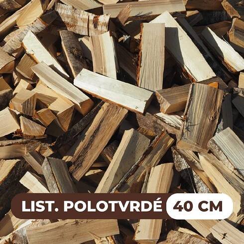 Fůra štípaného polotvrdého mixu 40 cm