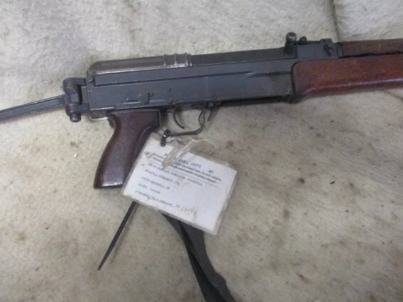 Znehodnocený samopal vz 58.-Sklopka-!!!!