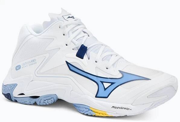 Volejbalové boty Mizuno Wave Lightning Z8 Mid white/bellwether blue/bel air blue