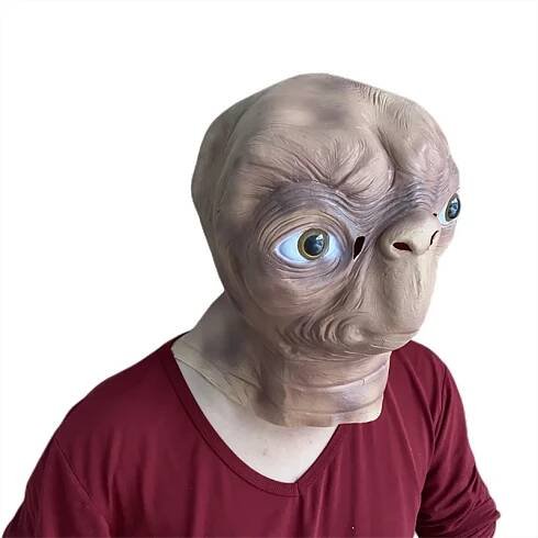 E.T. Mimozemšťan - latexová maska Halloween | Aukro