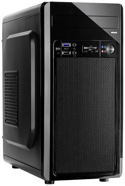 Inter-Tech MC-02 Micro tower PC skříň černá