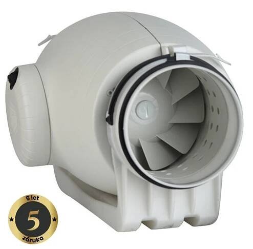 TD 350/125 SILENT tichý dvouotáčkový diagonální ventilátor do kruhového potrubí
