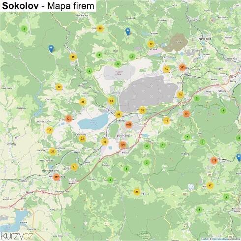 Sokolov - mapy | Kurzy.cz