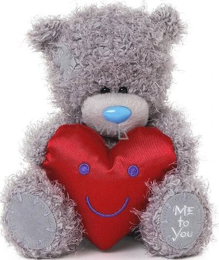 Me to You Teddy bear with a heart 14.5 m