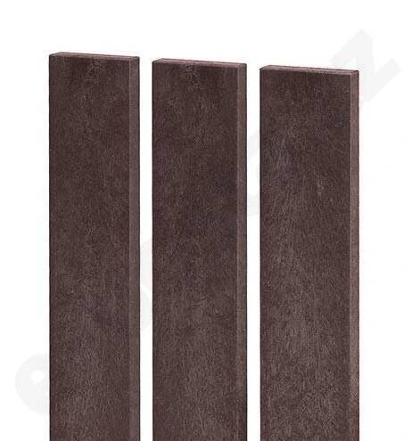 Plotovka PVC rovná - 78x21x 780 mm - hnědá