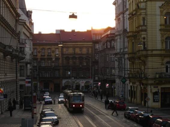 Prague rue Lazarska