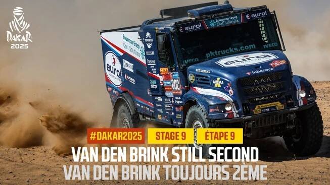 Van Den Brink still 2nd - Stage 9 - #Dakar2025 - Vidéo Dailymotion