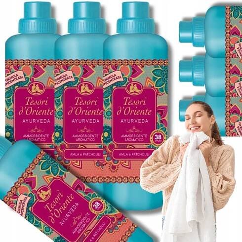 TESORI d'ORIENTE ITALSKÁ TEKUTÁ AVIVÁŽ AYURVEDA PARFÉMOVÁ 3KS IT