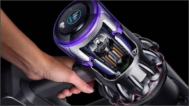 LCD displej tyčového vysavače Dyson V11 Advanced_06