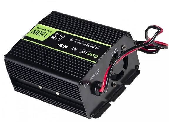 Green Cell INV06 zdroj/transformátor Auto 150 W Černá (INV06) Photo#5