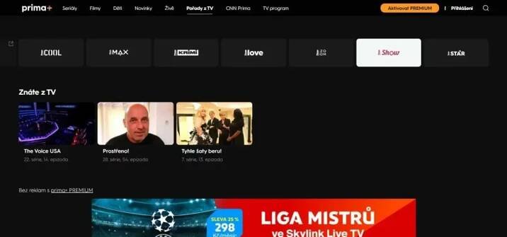 Prima Show TV program dnes a až 7 dní dopředu - TVtelo.cz