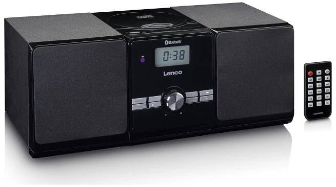 Lenco MC-030BK dětský CD přehrávač černá