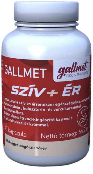 GALLMET Srdce Plus kapsuly