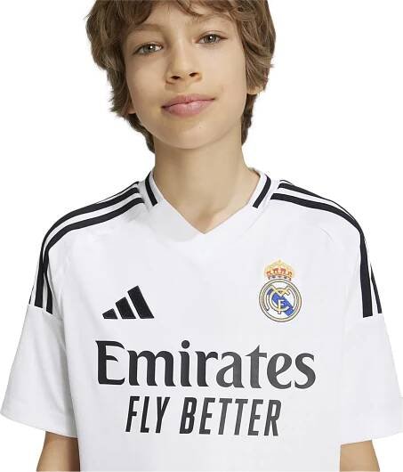 Dětský domácí dres s krátkým rukávem adidas Real Madrid 2024/25