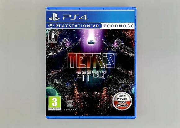 kultovní logická hra pro PS4 TETRIS EFFECT Polské vydání V Polštině PL Tématika arkádové