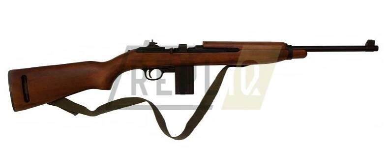 Karabina M1 - USA 1941 s páskem a pevnou pažbou + Přívěsek na klíče DENIX