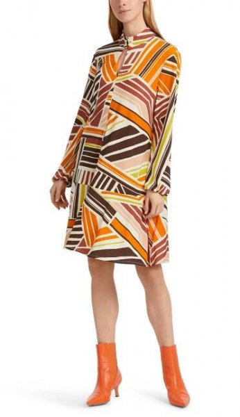 Marc Cain-Kleid im Streifen-Dessin-Kleider & Röcke-SALE-ARCHIVIST-OUTLET-SALE