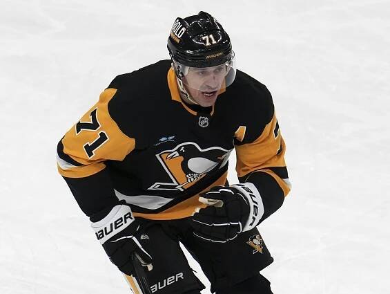 Ruský hokejista Jevgenij Malkin