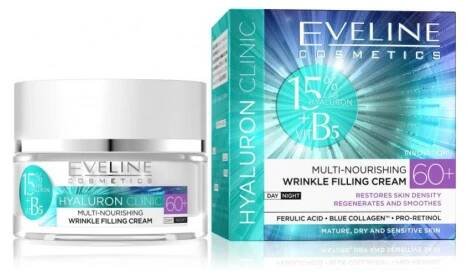 Eveline Hyaluron Clinic 60+ denní a noční krém 50 ml